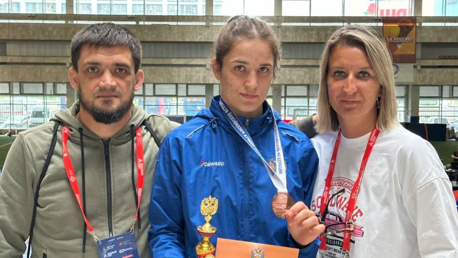 Екатерина Кошкина — призёр чемпионата России по борьбе