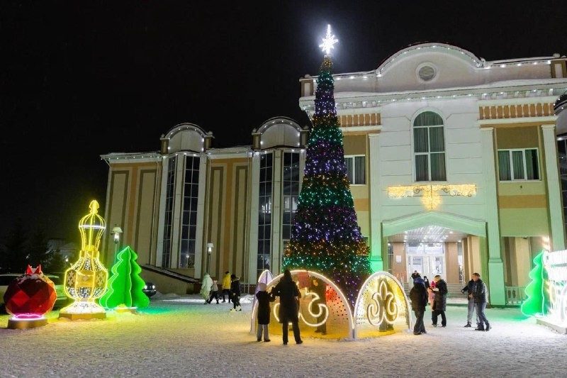 У ДК «Иске Элмэт» состоится открытие первой городской ёлки