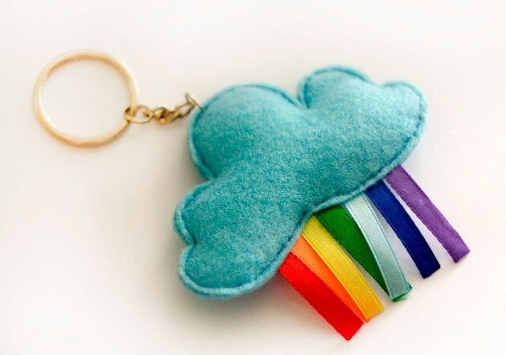 Мастер-класс “Брелок из фетра”