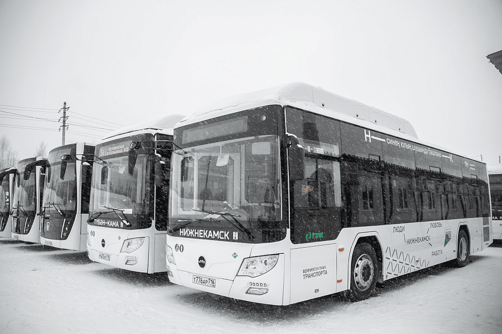 Нижнекамский район получил 15 новых автобусов для городских и сельских маршрутов