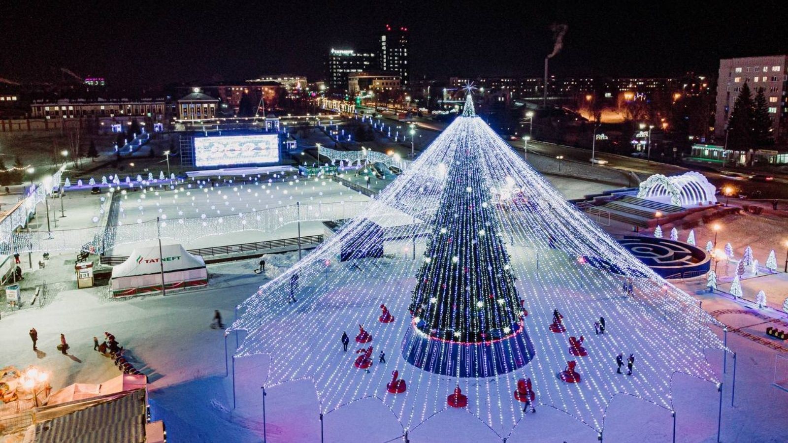 Новогодняя ночь в городе: программа праздника